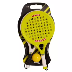 JUEGO DE DOS RAQUETAS CON PELOTA SOFTEE PLIO