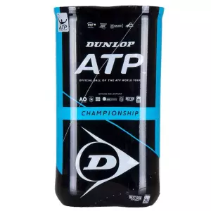 PACK 2 TUBOS DE 4 PELOTAS TENIS DUNLOP ATP CHAMPIONSHIP SLEEVE