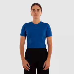 CROP TOP SQUBA AQUA camiseta