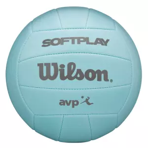 BALÓN VOLEIBOL WILSON AVP SOFT PLAY AZUL OFICIAL TALLA 5