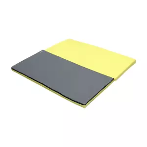 FIGURA COLCHONETA 120X60X5 CM - 120X60X5 CM, AMARILLO/GRIS