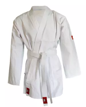 KARATEGUI YOSIHIRO -KIMONO KARATE- ALG. -INCL. CINTURON BLANCO - - BLANCO, 000/110C#