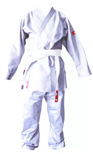 JUDOGI YOSIHIRO -KIMONO JUDO- 100% ALG. -INCL. CINTURON BLANCO- - 000/110C, BLANCO#