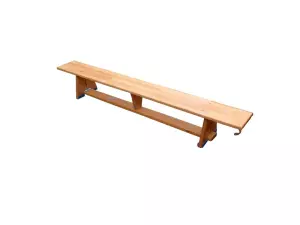 Banco sueco de 2500 x 230 x 300 mm.
