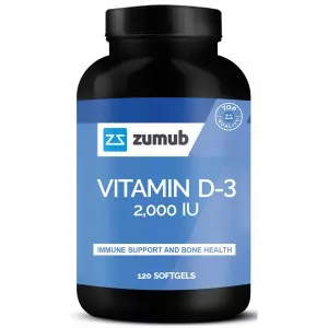 VITAMINA D-3 120 CÁPSULAS
