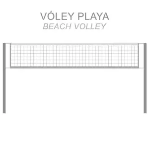 Red vóley playa BASIC
