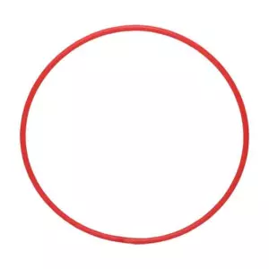 HULA HOOP - 75CM, ROJO
