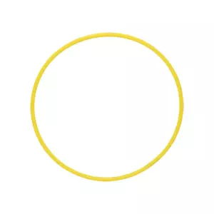 ARO DE RITMICA ADULTO - 85CM, AMARILLO