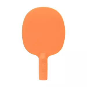 PALA PING PONG PVC - UNICA, NARANJA FLUOR