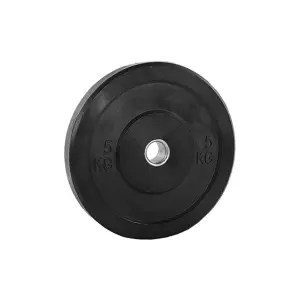 DISCO BUMPER - NEGRO, 5 KG,OLIMPICO