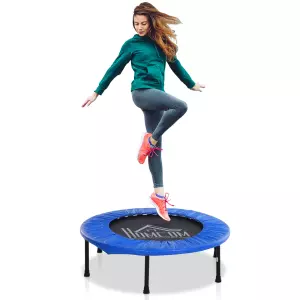 Cama Elástica Trampolín - Azul Oscuro PVC ?81 x 22,5cm