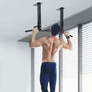 Barra De Barbilla-Up Chin-Up Aptitud Que Estira Techo Varilla De Montaje 6 Mango dominadas