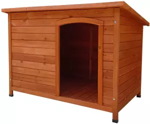 Caseta de Perro de madera Lupy a 1 agua 116x76x82 cm