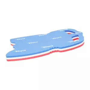TABLA DE NATACION GRANDE CON VENTANAS TIBURON - GRANDE, ROJO/BLANCO/AZUL