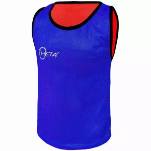 Peto Reversible azul/rojo futbol