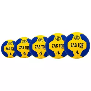 Balón balonmano X-TREME HB2400 amarillo/azul Disponible en talla 00-0-1-2-3