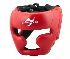 CASCO CERRADO ROJO JU SPORT BOXEO