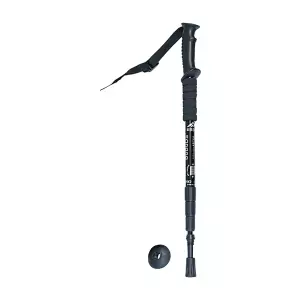 BASTON DE TREKKING BBD 1.0 -UNIDAD- - NEGRO,