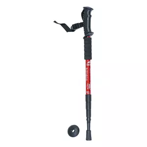 BASTON DE TREKKING BBD 1.0 -UNIDAD- - ROJO,