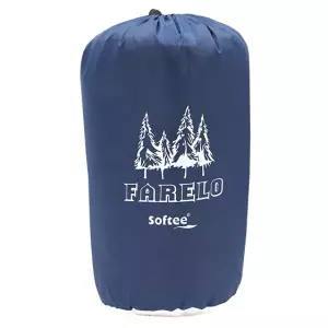 SACO DE DORMIR TRANSFORMABLE SOFTEE 'FARELO' - 180X75CM, MARINO