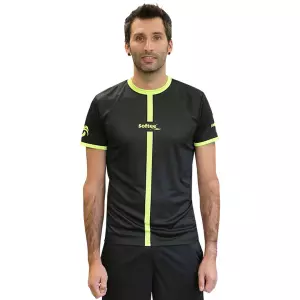 CAMISETA SOFTEE TIPEX NIÑO  - 6 AÑOS, NEGRO/AMARILLO FLUOR