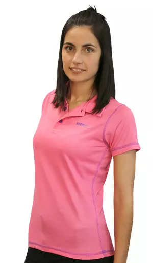 POLO SOFTEE ADVANCE NIÑA - ROSA, 6 AÑOS#