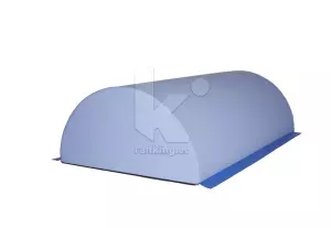 MEDIO CILINDRO GRANDE 150X80X42 CM