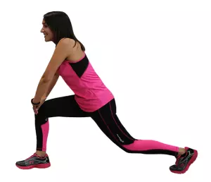 MALLA  RUNNING LARGA FLEX RUNAWAY JIM MUJER - NEGRO/FUCSIA, M