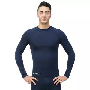 CAMISETA TÉRMICA SOFTEE BUBBLE ADULTO - XL/XXL, MARINO