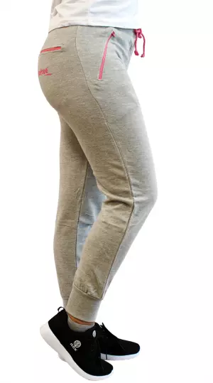 PANTALON SOFTEE PRIX MUJER - XL, GRIS/ROSA