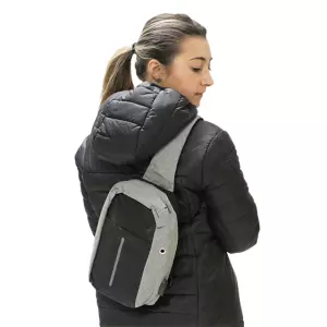 BANDOLERA SOFTEE MODELL - GRIS, UNICA