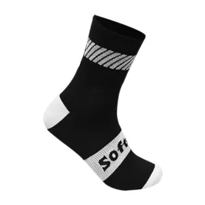 CALCETIN SOFTEE WALK MEDIA CAÑA - NEGRO, 35-38