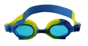 GAFA NATACION SQUBA HADAD JUNIOR - SENIOR, CELESTE/AMARILLO
