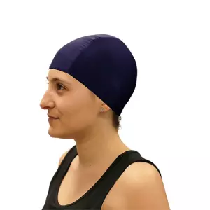 GORRO NATACION LICRA SOFTEE SENIOR - MARINO, SENIOR