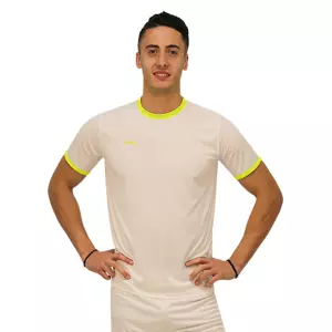 CAMISETA SOFTEE GALAXY NIÑO - 12 AÑOS, BLANCO/VERDE FLUOR