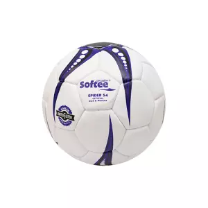 BALON FUTBOL SALA SOFTEE 'SPIDER' LIMITED EDITION - SALA 62, BLANCO/AZUL