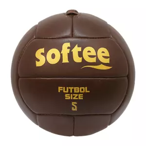 BALON SOFTEE VINTAGE POWER - MARRON, FUTBOL11#