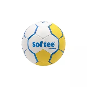 BALON BALONMANO SOFTEE FLASH ELITE - AMARILLO/BLANCO,