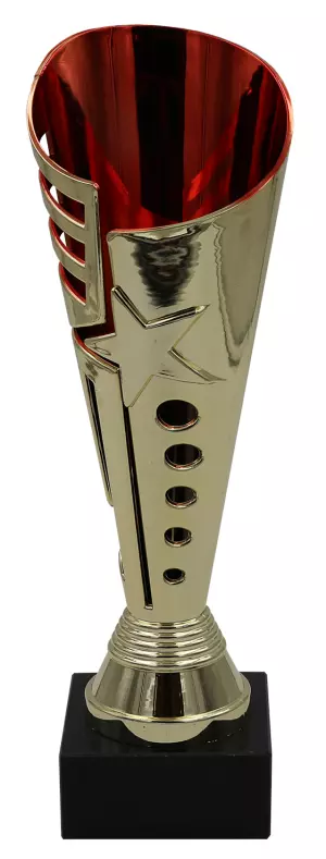 TROFEO BEMUS - ORO/ROJO, 32CM