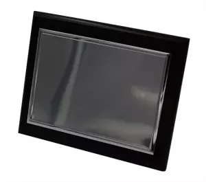 PLACA HOMENAJE DIONE BASIC  - PLATA, 24X19CM