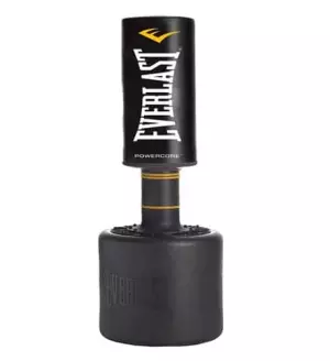 EVERLAST SACO CON PEANA POWERCORE FREE STANDING HEAVY BAG BLACK/WHITE saco boxeo suelo