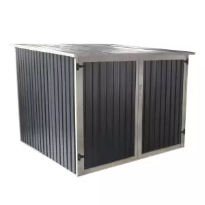 Guardabicis para 2 uds 198x142x157 cm (2,81 m²) Veloc I