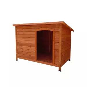 Caseta perro pequeño de madera 85x58x58 cm Sugar