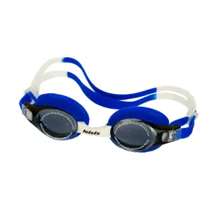 "Gafa Nessy Pro Monobloc infantil.   Color: Smoke(lentes)-Azul-blanco."