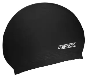 Gorro natacion latex en bolsa. negro