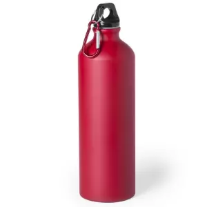Bidón aluminio 800 ml. ROJO