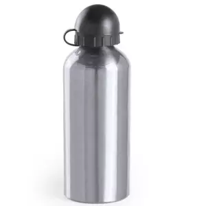 Bidón aluminio 650 ml. GRIS PLATA