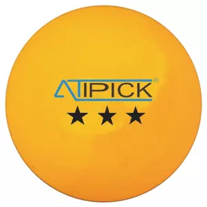 Blister 6 pelotas Ping-Pong. 3*** naranja