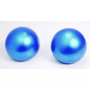 Par pelotas de ejercicio lastradas. 2x1kg#