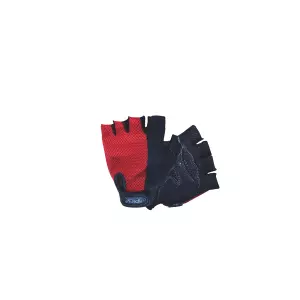 Guantes halterofilia ROJO mod. MESH. refuerzo de palma en GEL. Talla M